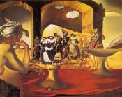 萨尔瓦多 达利 : 奴隶市场和隐藏的伏尔泰半身像